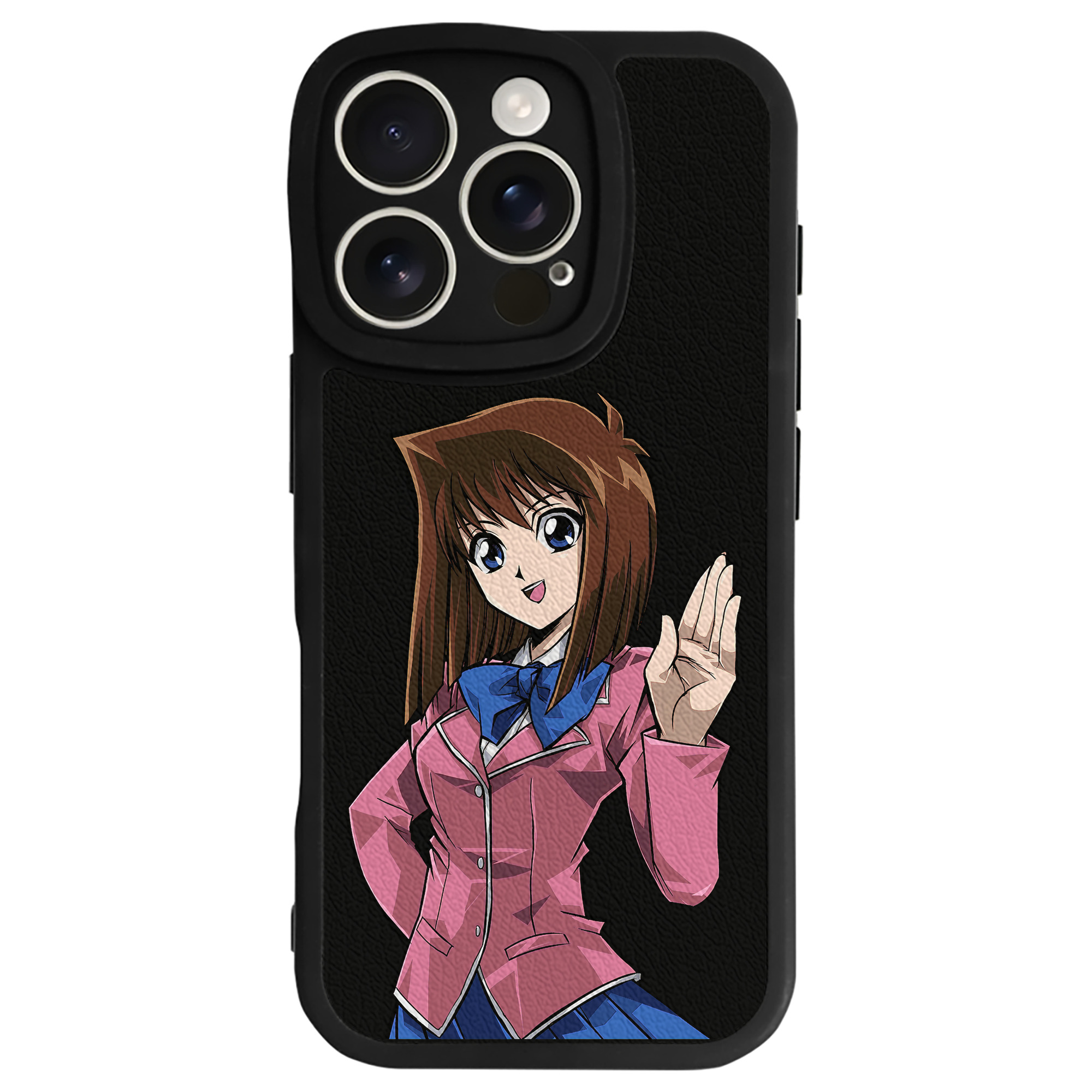 遊☆戯☆王 Yu-Gi-Oh! 【iPhone 16シリーズ対応】シリコンスマホケース（レザー調） 材質：シリコン